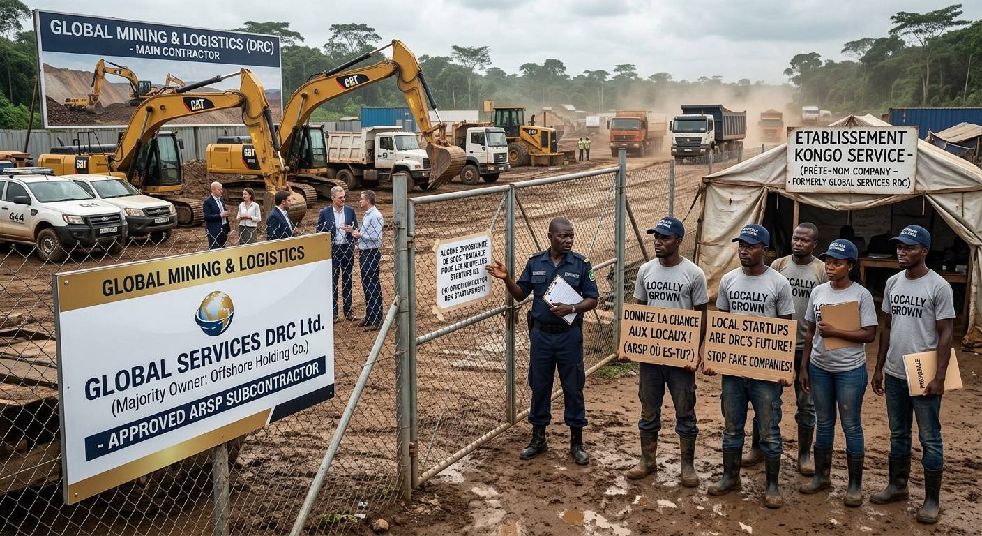 The Subcontracting Illusion in the DRC :  How Hard It Is for Local Startups to Grow